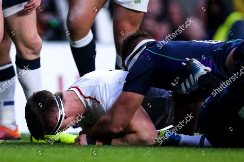 Tom Curry England Scores Try Editorial Stock Photo Stock Image Shutterstock