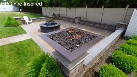 What kind of lava rock for fire pit. HPC Fire Inspired Outdoor Fire Pit Lava Rock - YouTube