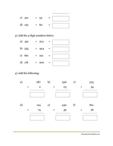 One of the best teaching strategies employed in most classrooms today is worksheets. Maths: Addition Worksheet (CBSE Grade II)
