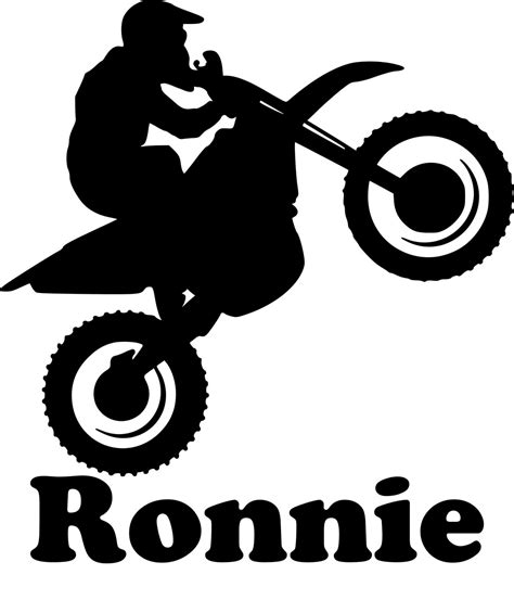 Buy Dirt Bike Motorcycle Vinyl Decal Sticker With Custom Personalized