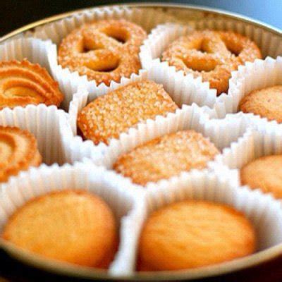 · these danish butter cookies taste just like the ones in the iconic royal dansk blue tin; Danish Butter Cookies - Calories, Nutrition Facts, Recipes