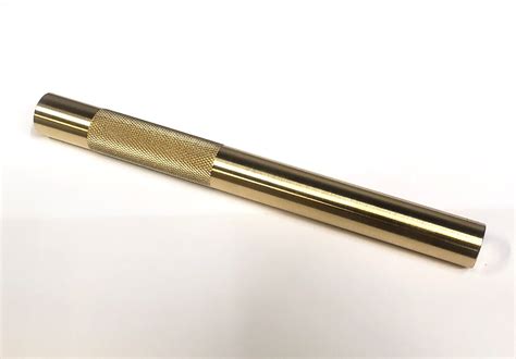 34 X 7 12 Solid Brass Drift Pin Punch Made In Usa High Quality