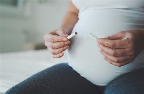Smoking, vaping or even having nicotine patches during pregnancy may 