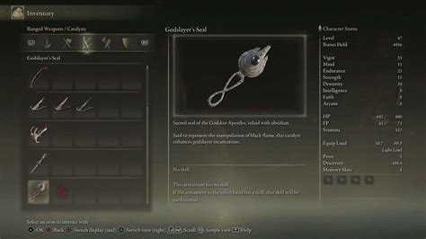 How To Get Godslayer Seal In Elden Ring