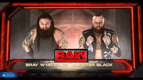 Wwe 2k18 The World Eater Bray Wyatt Vs Aleister Black No Holds Barred