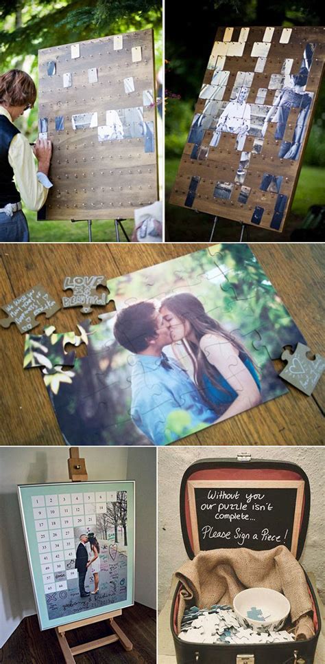 20 Must See Non Traditional Wedding Guest Book