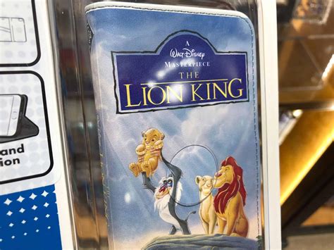 Photos New The Lion King Vhs Phone Case Spotted At Disneys