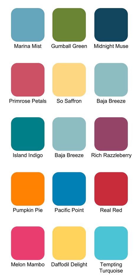 Stampin Up Color Combinations For Summer Ink It Up With Jessica
