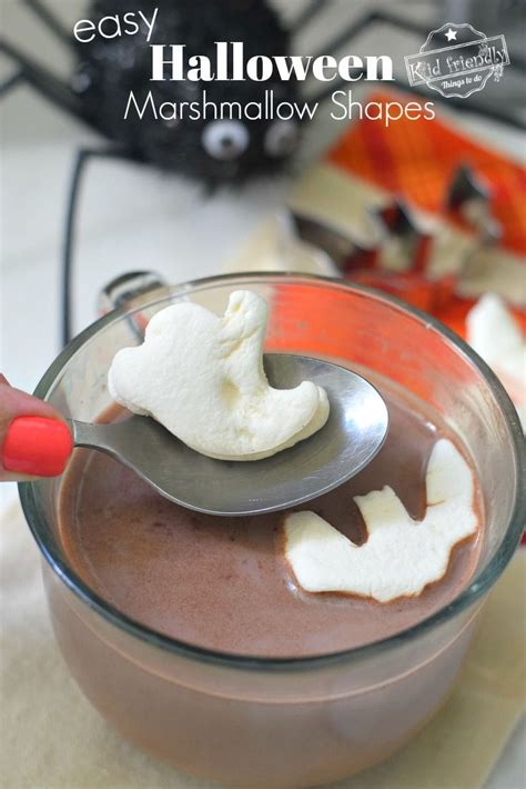 The bright carrots, peppers, and snow peas provide amazing color and a subtle sweetness, while the rice vinegar add a pleasant sour flare. Easy Halloween Marshmallows {for Halloween Hot Chocolate ...