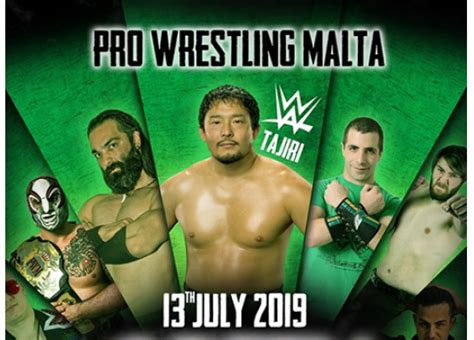 Pro Wrestling Malta Green Mist Featuring Tajiri At Palace Theatre