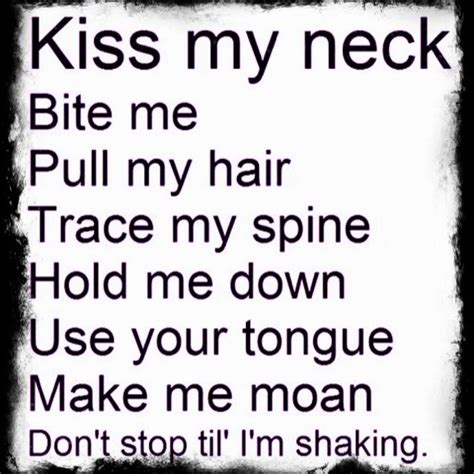 Kiss My Neck Kiss My Neck Words Quotes
