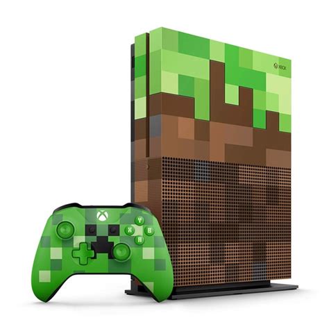 Xbox One S 1tb Limited Edition Minecraft Console Premium Refurbished