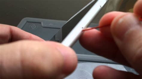 But i have tried 20+ times to get. Open iPhone SIM tray with a paperclip - YouTube