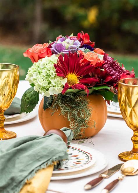 20 Easy Fall Centerpiece Ideas For Table Decor Celebrations At Home