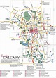 Mapas Detallados de Calgary para Descargar Gratis e Imprimir