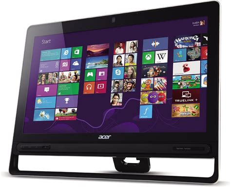 Acer Aspire Z3 605 Ordinateur Tout En Un Tactile 23 5842 Cm Intel