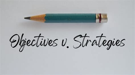 Communications Planning Know The Difference Between Objectives And