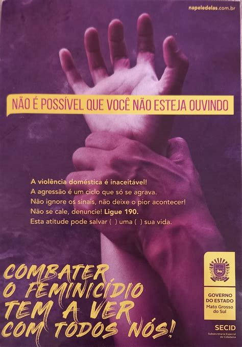 coordenadoria da mulher lança campanha de prevenção e combate ao feminicídio nesta semana