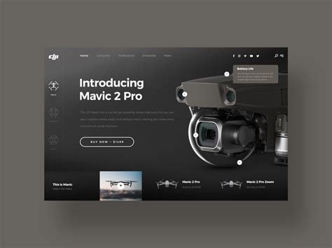 Dji Mavic 2 Pro Ui By Jordan Andrews On Dribbble