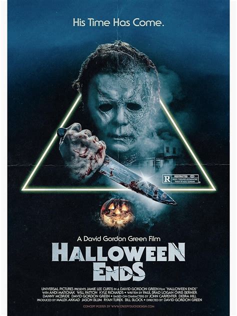 Halloween Ends 2022 Poster Movie Photographic Print For Sale By Didou