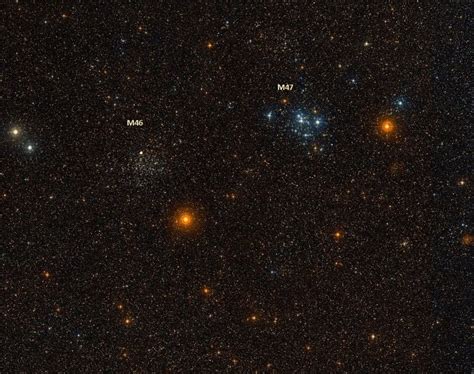 Messier 47 The Ngc 2422 Open Star Cluster Universe Today