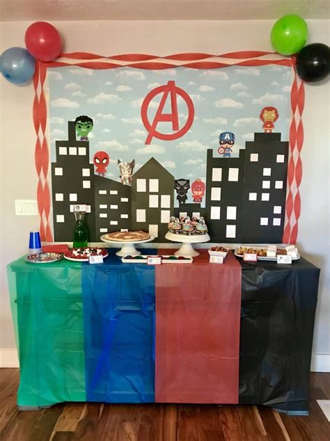 Avengers Birthday Party Ideas Party Ideas For Real People