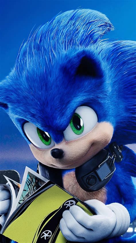 Download 1080x1920 Wallpaper Sonic The Hedgehog 2020 Movie Samsung