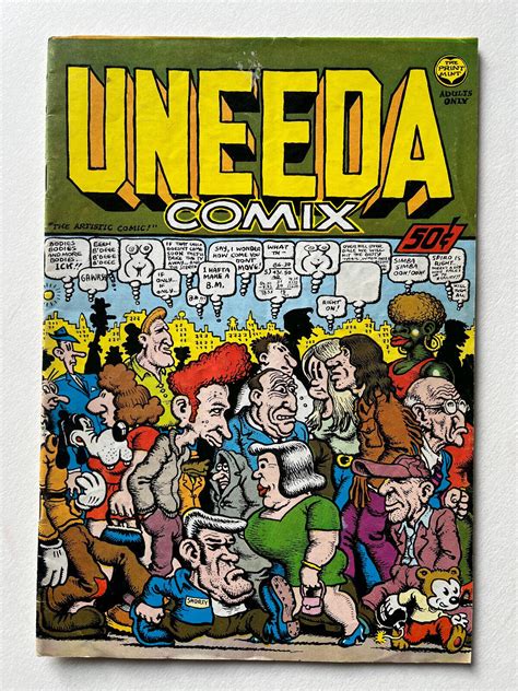 Robert Crumb Uneeda Comix 1 1970 Underground Comic 4596020470