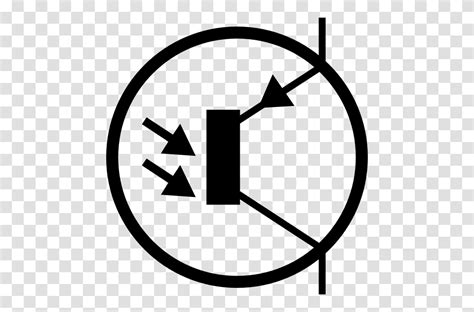 Electronic Phototransistor Npn Circuit Symbol Clip Art Sign Road Sign