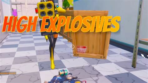 High Explosives Squads Fills In Fortnite Youtube