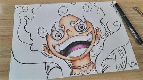 Como Desenhar O Luffy Gear Do Anime One Piece Youtube