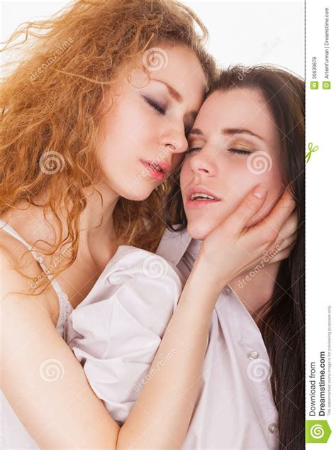 Novias Lesbianas Imagen De Archivo Imagen De Amor Muchacha 30639879