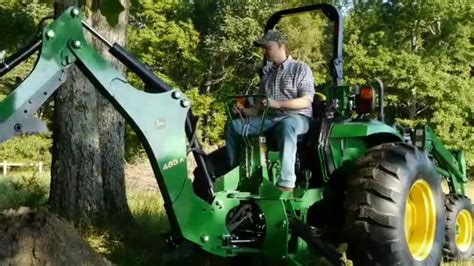 Removal And Installation John Deere 485a Backhoe Youtube