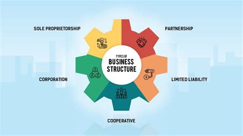 Business Entities 101 Types And Structures Infographi