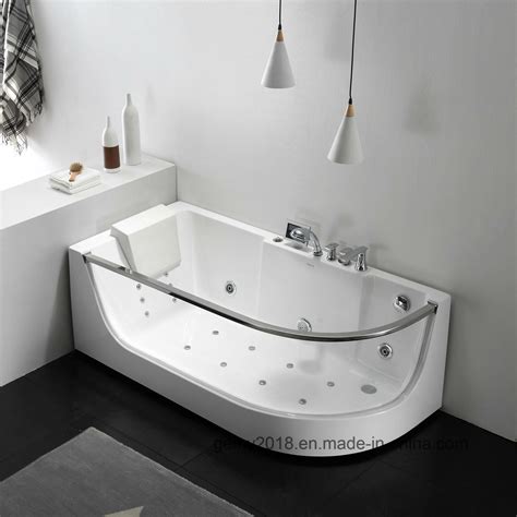 gemy single person conner bubble bath tub spa bathtub bathroom massage bathtub china massage