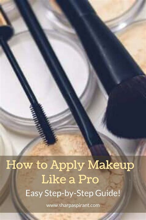 How To Apply Makeup Like A Pro How To Apply Makeup How To Apply
