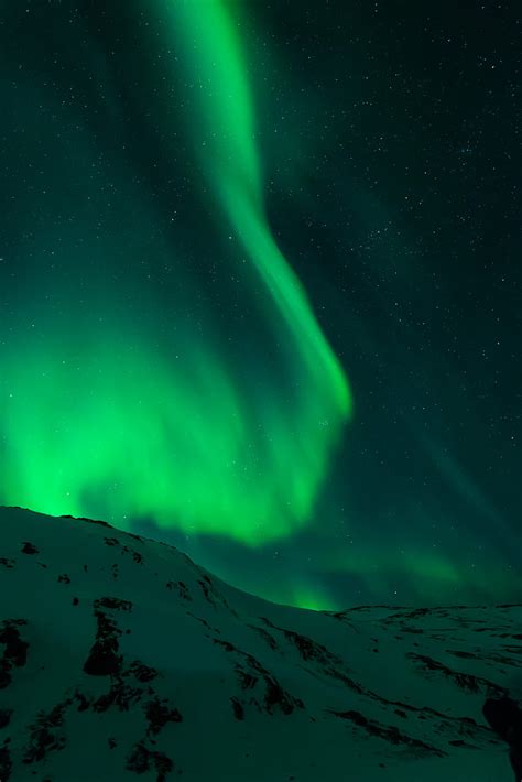 Hd Wallpaper Photo Of Green Sky During Night Time Aurora Borealis