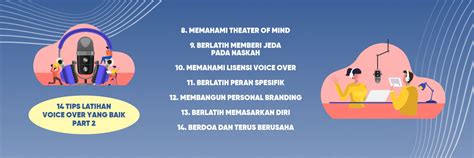 14 Tips Latihan Voice Over Yang Baik - Part 2 | inavoice.com