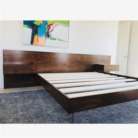 Minimalist Platform Bed By Aw Woodworks Seen At Private Residence