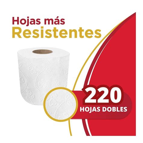 Papel Higiénico Great Value Premium 32 Rollos Con 220 Hojas Dobles Cu