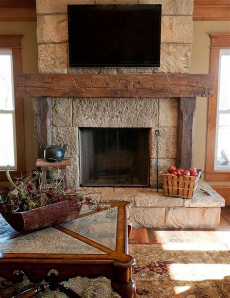 Unique Reclaimed Wood Mantel Design Ideas 70 Rustic Fireplace Mantels