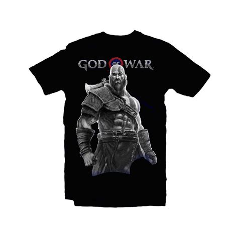 T Shirt God Of War Kratos Ps4 Game Ketshooop T Shirts Anniversaires