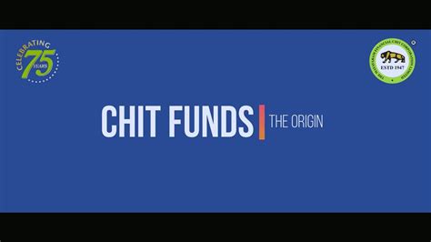 Chit Funds 101 The Origin And History Youtube