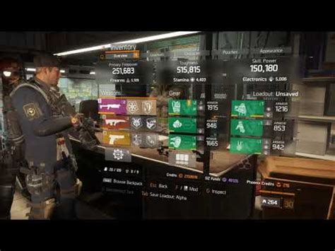 Tom Clancy S The Division Classified Cache Phoenix Credits Youtube