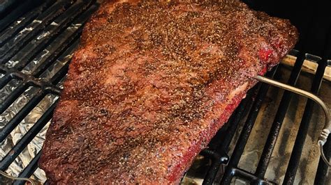 delicious brisket flat on the masterbuilt electric smoker baker s bbq youtube