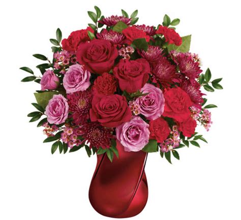 Telefloras Mad Crush Bouquet Va59ta · Teleflora Valentines Flowers
