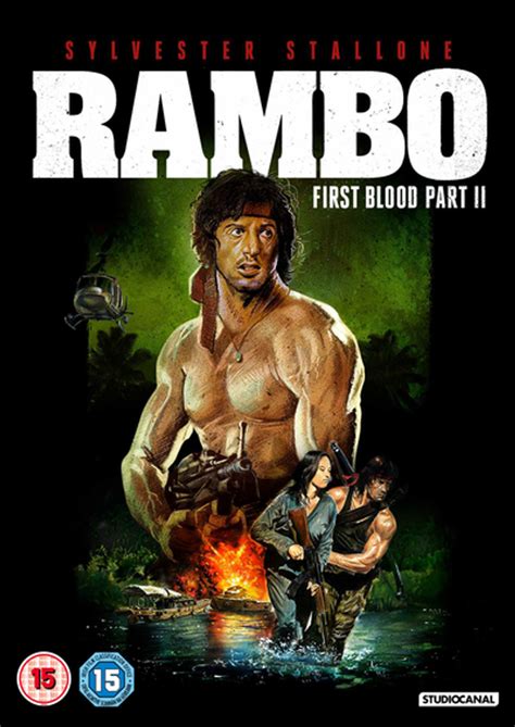 Rambo First Blood Part Ii 1985 Dvd Normal Planet Of