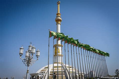 Ashgabat The Deserted White Marble City Turkmenistan Wanders Miles