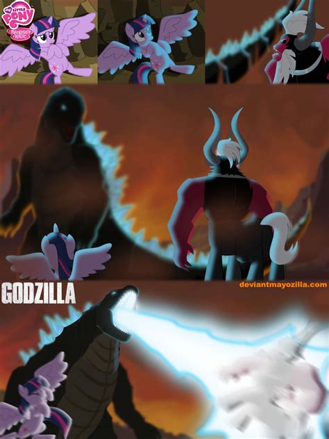 Godzilla Saves The Day For My Little Pony Imagenes My Little Pony