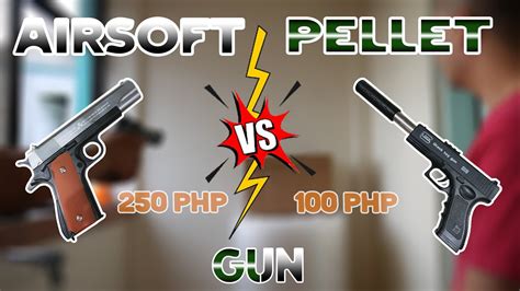 Difference Between Pellet Gun Vs Airsoft Gun Paano Makakabili Nito Sa Lazada Youtube